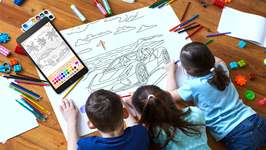 Asah Kreativitas Anak Lewat Game Mewarnai Online