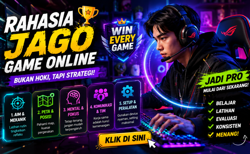 Rahasia Performa Gaming Online Anti-Lag dan Makin Pro