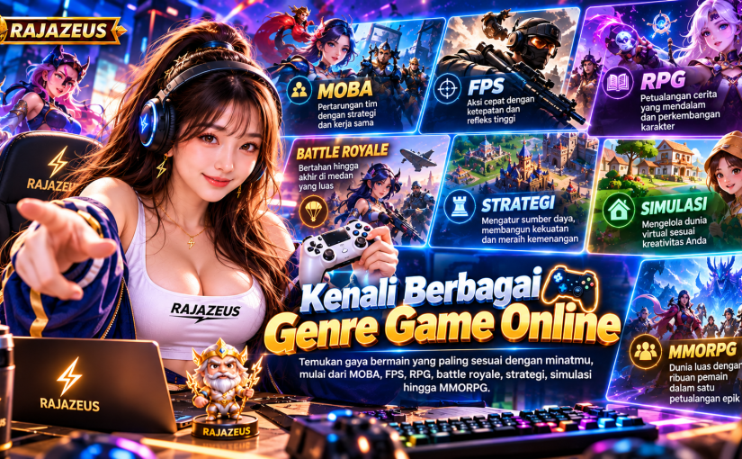 Mengenal Genre Game Online dan Ciri Khas Gameplay Masing-Masing